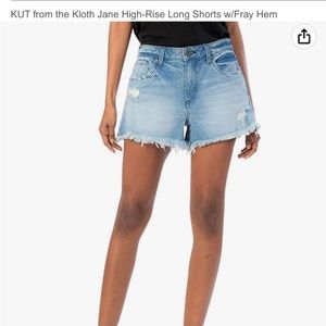 KUT from the Kloth High Rise Jane Long Short